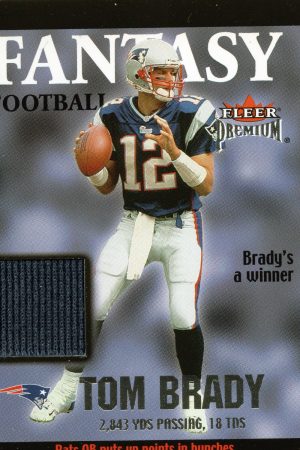Tom Brady – Game-Worn Jersey Card Product Image